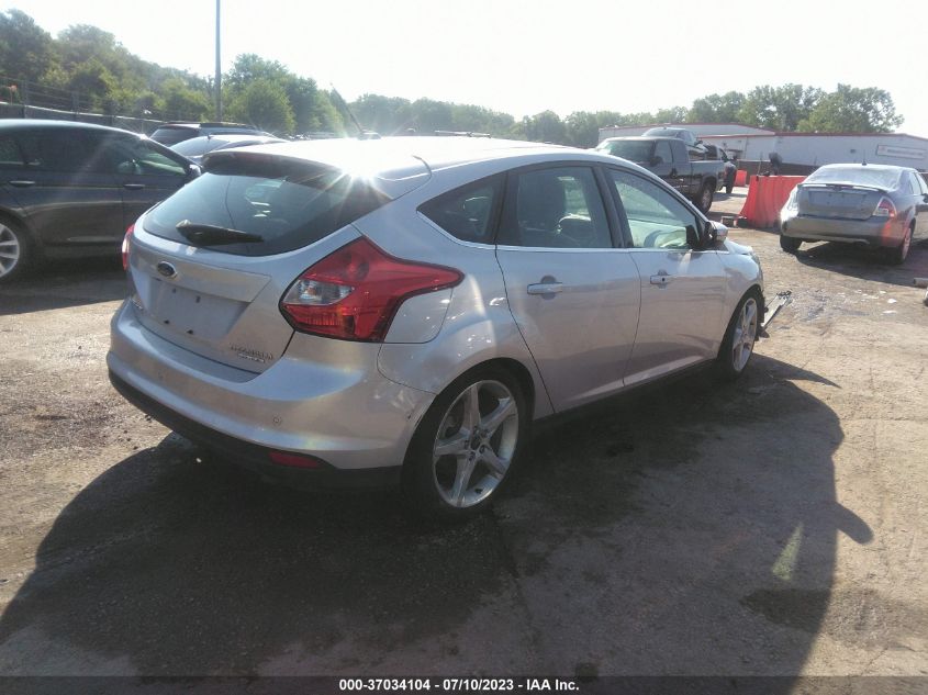 2014 Ford Focus Titanium VIN: 1FADP3N28EL269383 Lot: 37034104