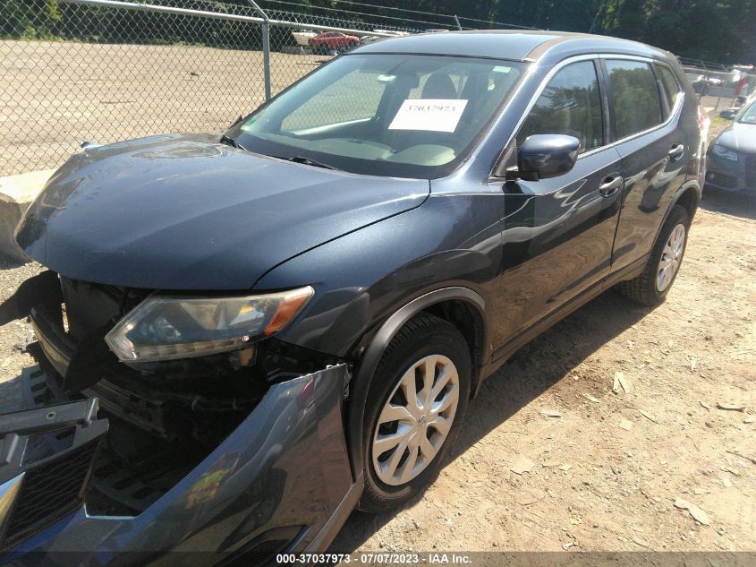 2016 Nissan Rogue S VIN: JN8AT2MV5GW131479 Lot: 37037973