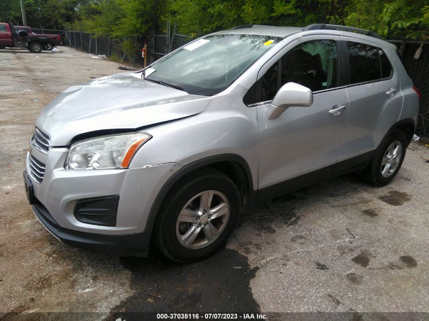 2016 Chevrolet Trax Lt VIN: 3GNCJPSB9GL187843 Lot: 37038116