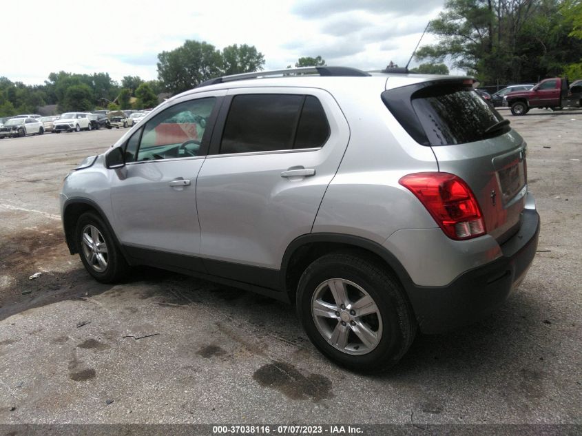 2016 Chevrolet Trax Lt VIN: 3GNCJPSB9GL187843 Lot: 37038116