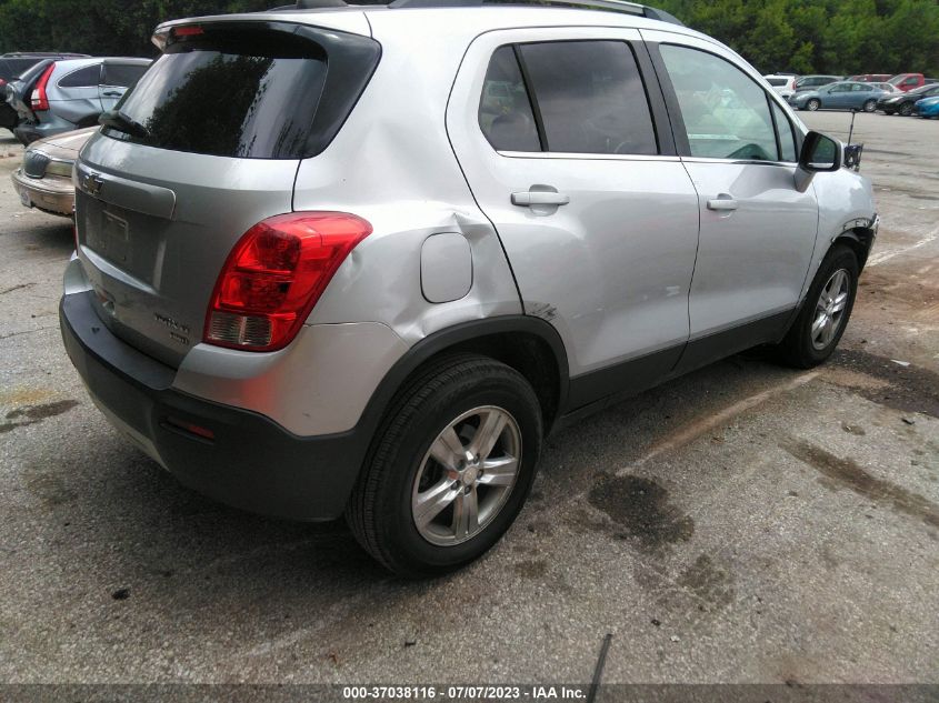 2016 Chevrolet Trax Lt VIN: 3GNCJPSB9GL187843 Lot: 37038116