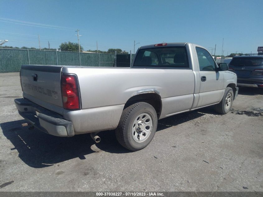 2007 Chevrolet Silverado 1500 Classic Work Truck VIN: 3GCEC14X07G249592 Lot: 37038227