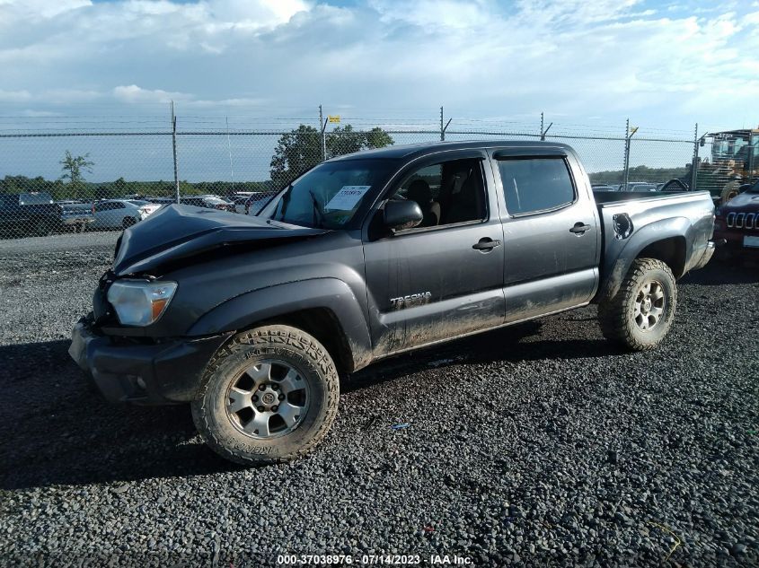 2013 Toyota Tacoma Base V6 VIN: 3TMLU4EN1DM125265 Lot: 37038976