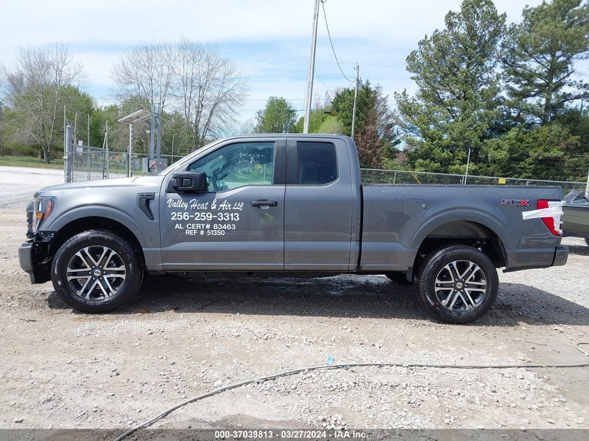 VIN 1FTEX1CP9PKD57708 2023 FORD F-150 XL
