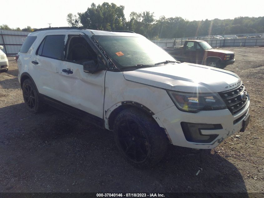 2017 Ford Explorer Sport VIN: 1FM5K8GT7HGB70160 Lot: 37040146