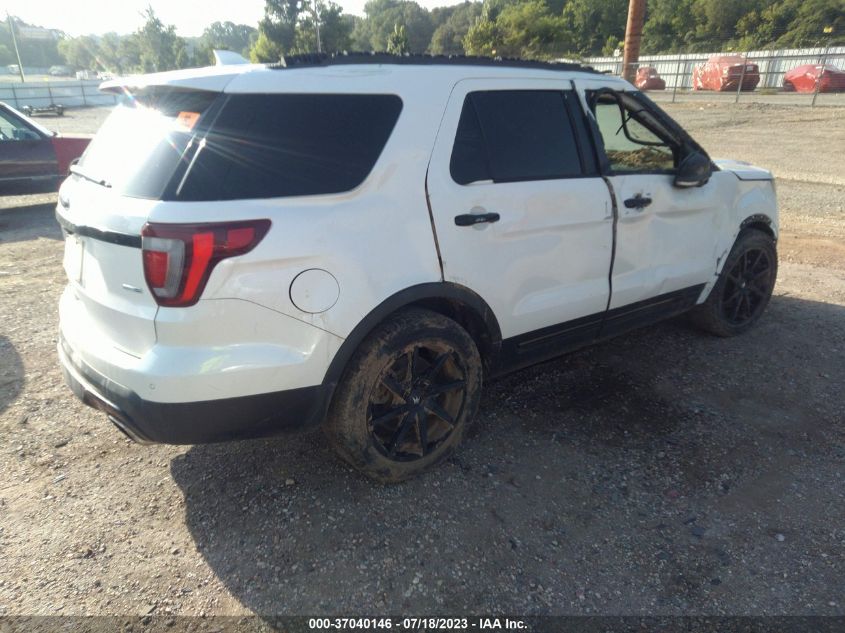 2017 Ford Explorer Sport VIN: 1FM5K8GT7HGB70160 Lot: 37040146