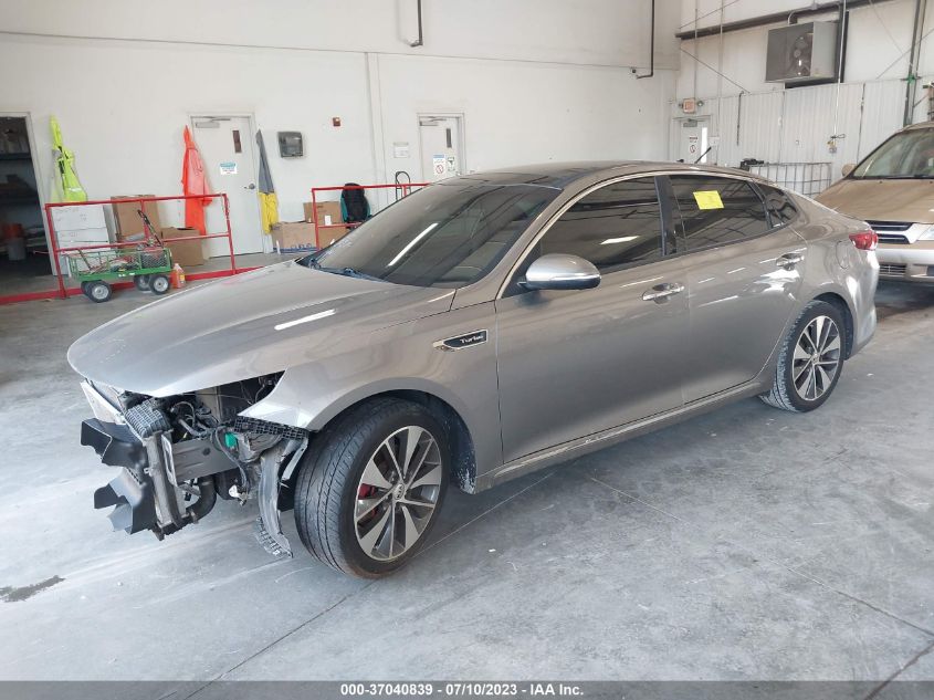 2016 Kia Optima Sxl Turbo VIN: 5XXGV4L2XGG031818 Lot: 37040839