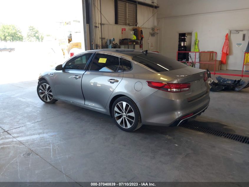 2016 Kia Optima Sxl Turbo VIN: 5XXGV4L2XGG031818 Lot: 37040839