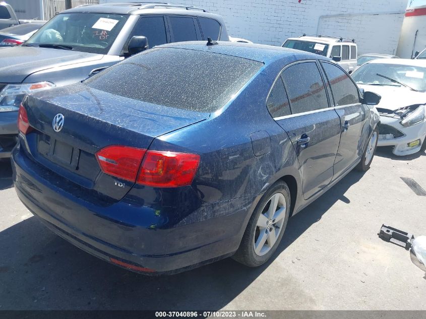 2014 Volkswagen Jetta Sedan Tdi VIN: 3VWLL7AJ6EM260263 Lot: 37040896