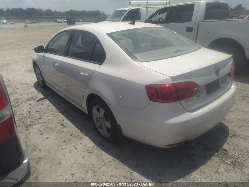 2012 Volkswagen Jetta 2.0L Tdi VIN: 3VWLL7AJ6CM334682 Lot: 37042509