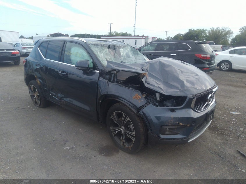 2022 VOLVO XC40 INSCRIPTION VIN: YV4162UL8N2752993