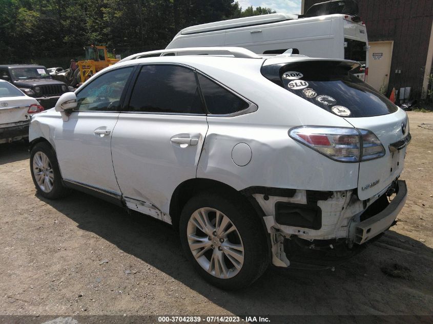 2010 Lexus Rx 450H VIN: JTJBC1BA7A2404914 Lot: 37042839