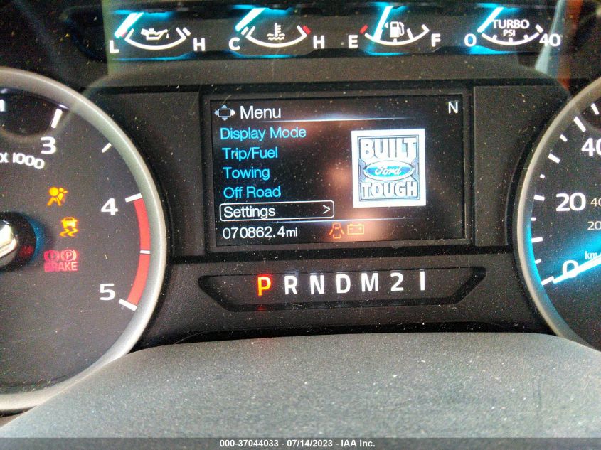 2018 Ford F-250 Xlt VIN: 1FT7W2BT6JEC84416 Lot: 37044033