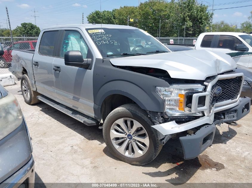 2018 Ford F-150 Xl VIN: 1FTEW1EP4JKD16233 Lot: 37045499