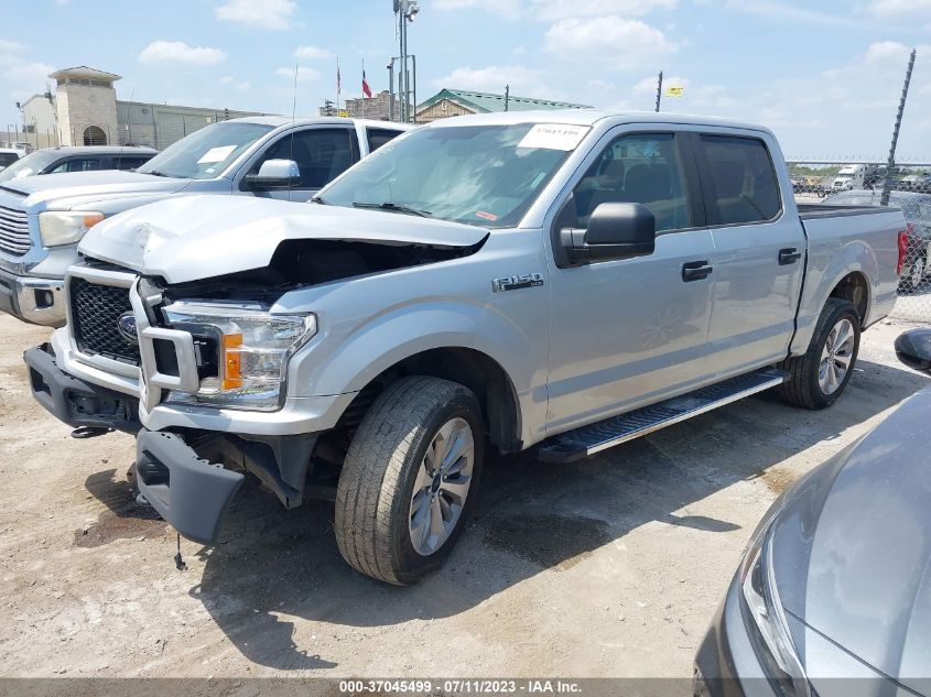 2018 Ford F-150 Xl VIN: 1FTEW1EP4JKD16233 Lot: 37045499