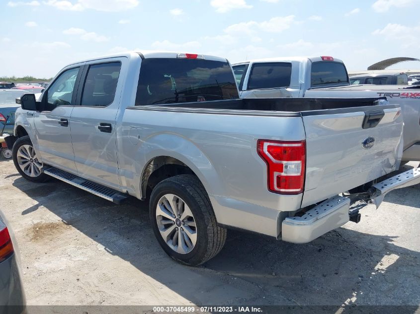 2018 Ford F-150 Xl VIN: 1FTEW1EP4JKD16233 Lot: 37045499