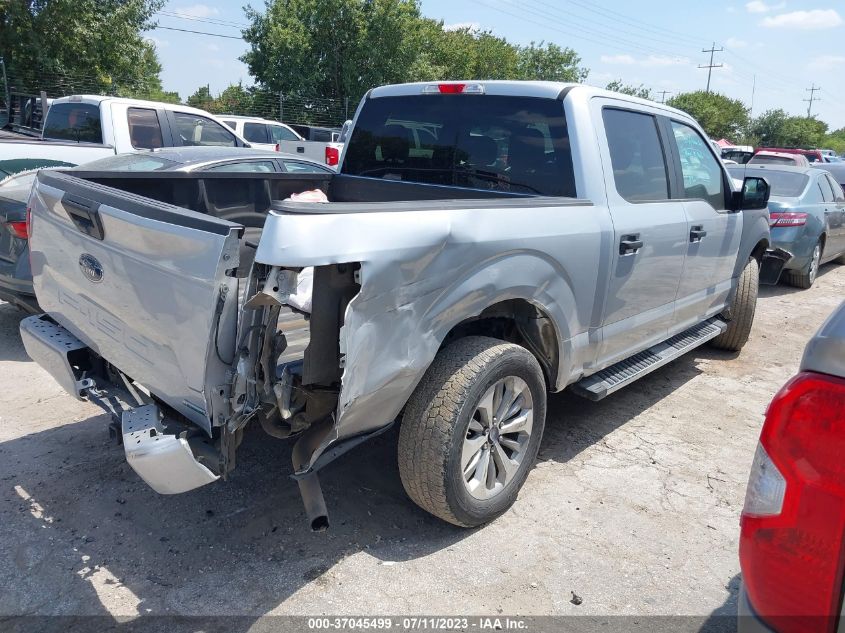 2018 Ford F-150 Xl VIN: 1FTEW1EP4JKD16233 Lot: 37045499