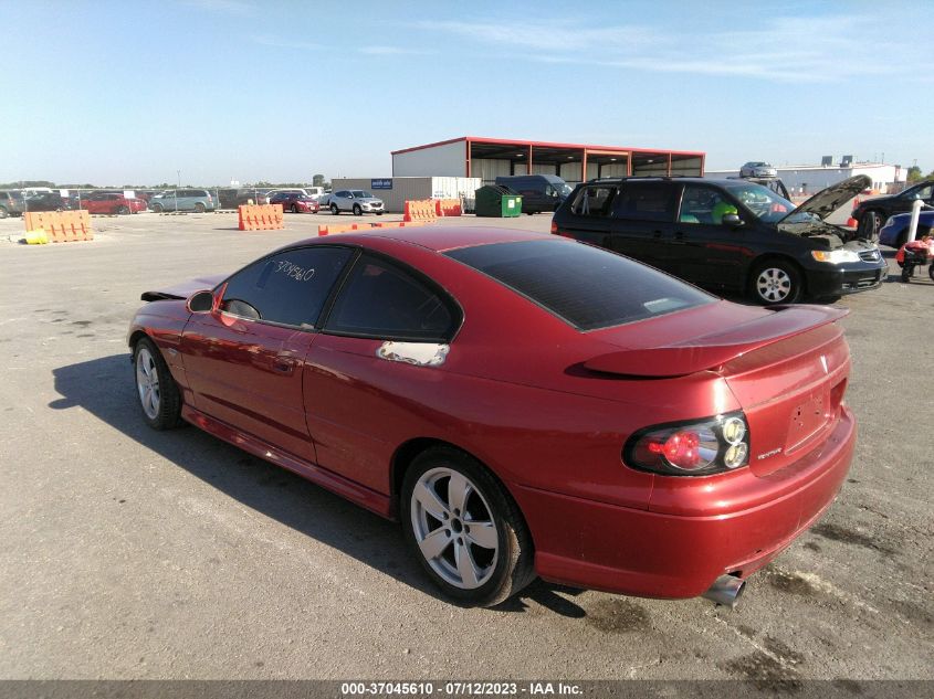 2006 Pontiac Gto VIN: 6G2VX12U26L816116 Lot: 37045610