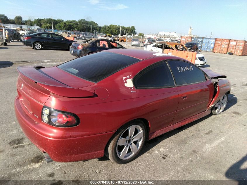 2006 Pontiac Gto VIN: 6G2VX12U26L816116 Lot: 37045610