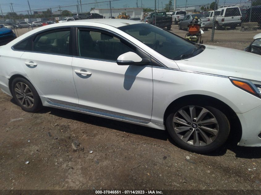2015 Hyundai Sonata 2.4L Sport VIN: 5NPE34AF2FH027610 Lot: 37046551