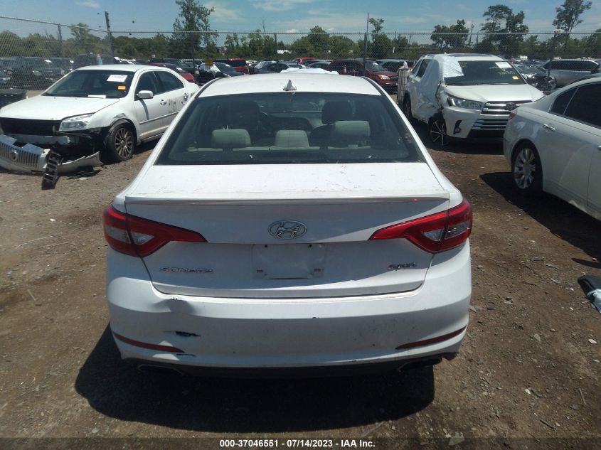 2015 Hyundai Sonata 2.4L Sport VIN: 5NPE34AF2FH027610 Lot: 37046551