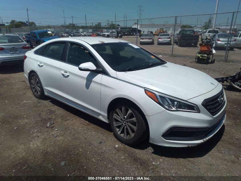 2015 Hyundai Sonata 2.4L Sport VIN: 5NPE34AF2FH027610 Lot: 37046551