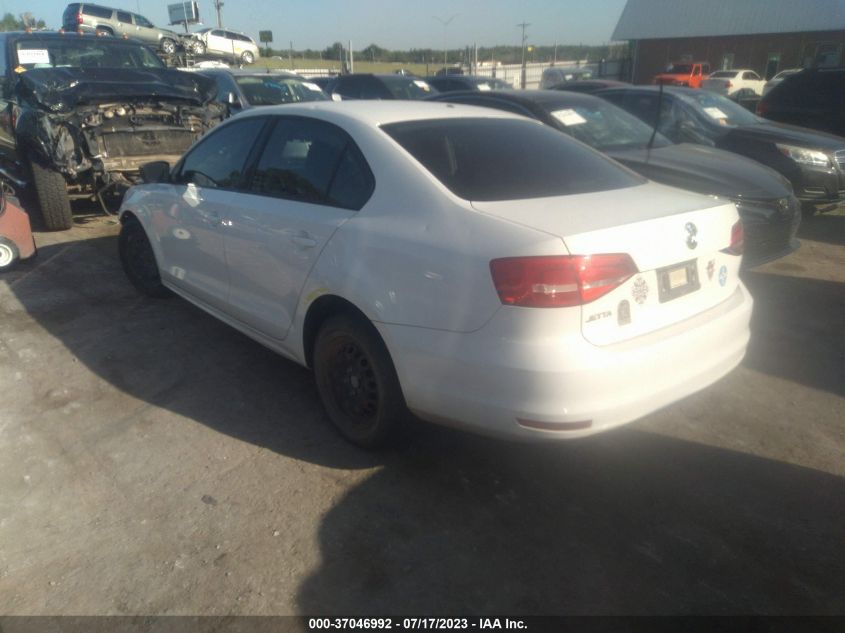 3VW2K7AJ0FM306315 2015 Volkswagen Jetta Sedan 2.0L S