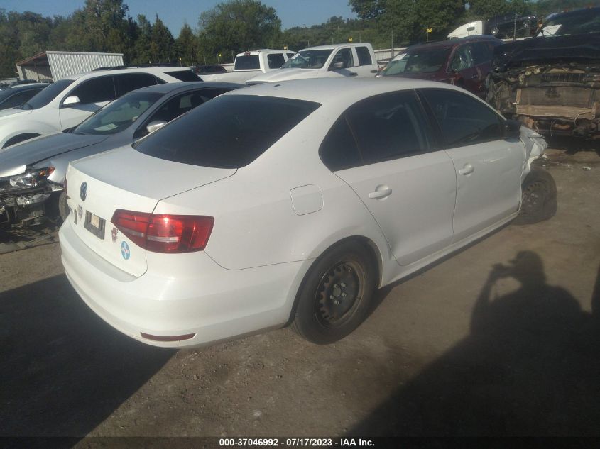 3VW2K7AJ0FM306315 2015 Volkswagen Jetta Sedan 2.0L S