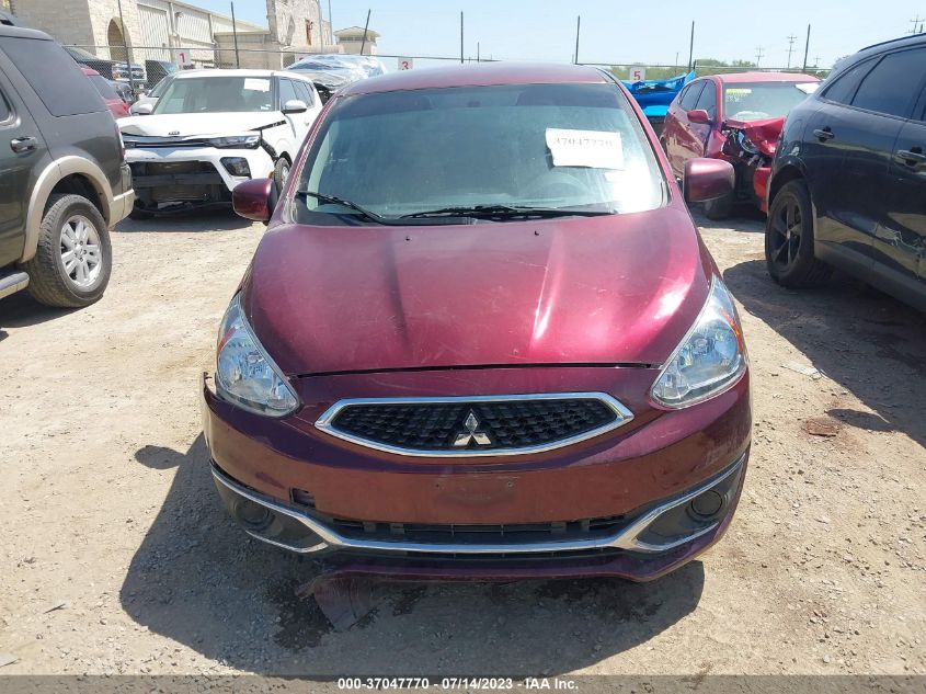 2019 Mitsubishi Mirage Rf VIN: ML32A3HJ4KH016567 Lot: 40308264