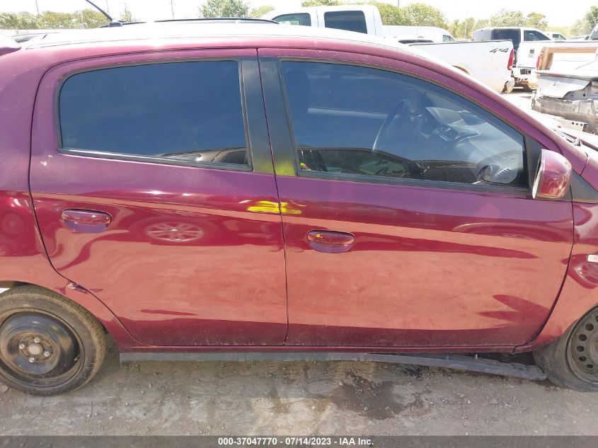 2019 Mitsubishi Mirage Rf VIN: ML32A3HJ4KH016567 Lot: 40308264