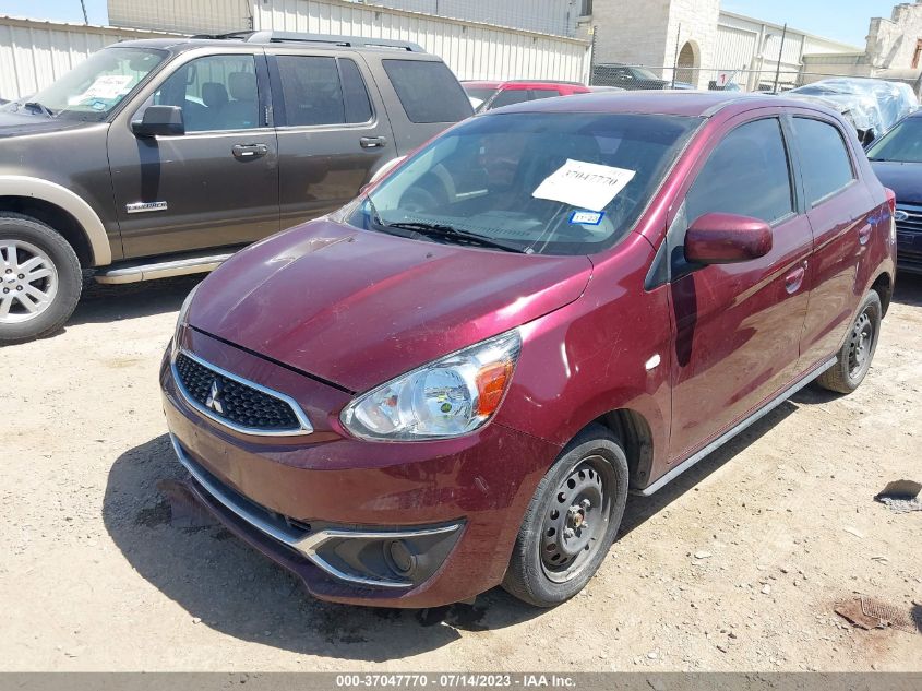 2019 Mitsubishi Mirage Rf VIN: ML32A3HJ4KH016567 Lot: 40308264