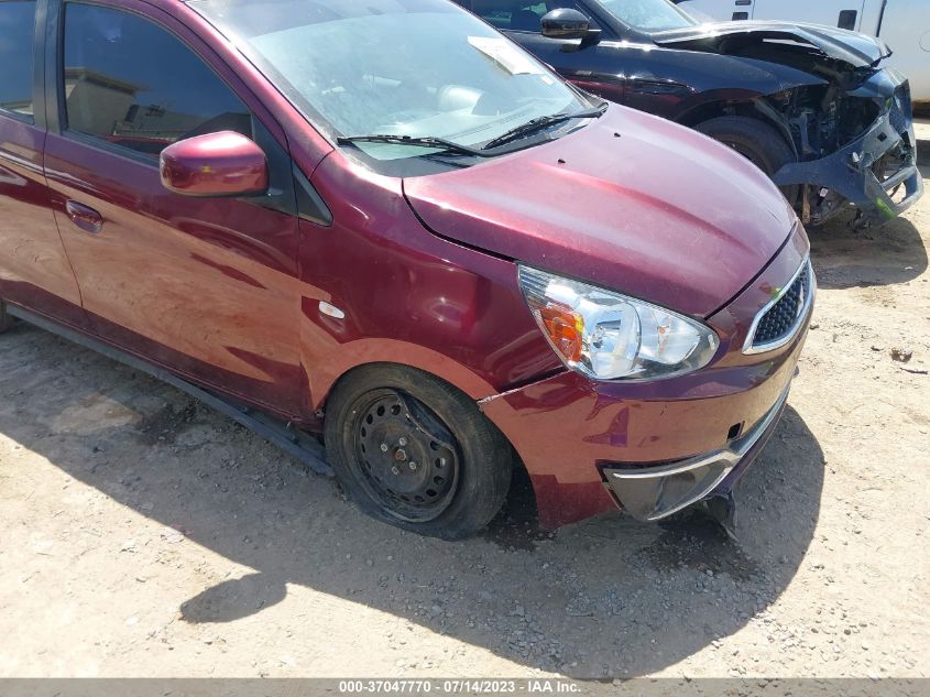 2019 Mitsubishi Mirage Rf VIN: ML32A3HJ4KH016567 Lot: 40308264