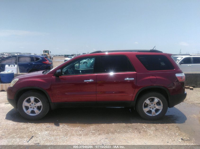 2011 GMC Acadia Sl VIN: 1GKKRNED7BJ202844 Lot: 37048255