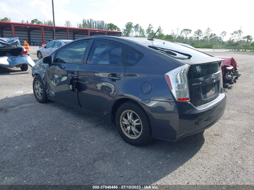 2011 Toyota Prius I/Ii/Iii/Iv/V VIN: JTDKN3DU4B0292456 Lot: 37048466