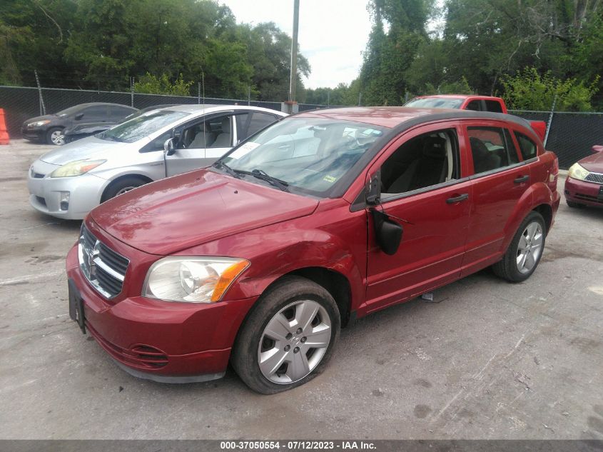 2007 Dodge Caliber Sxt VIN: 1B3HB48BX7D248772 Lot: 37050554