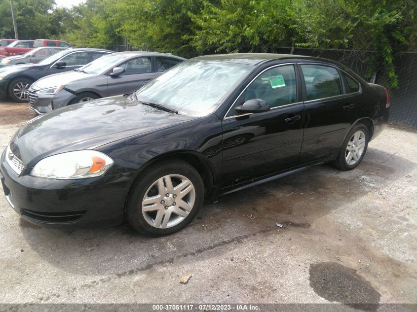 2012 Chevrolet Impala Lt VIN: 2G1WG5E31C1280776 Lot: 37051117