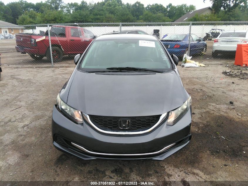 2013 Honda Civic Lx VIN: 19XFB2F51DE036702 Lot: 37051932