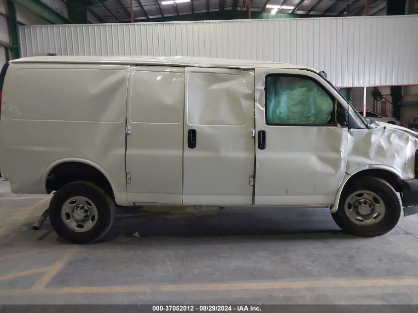 2021 Chevrolet Express Cargo Rwd 2500 Regular Wheelbase Wt VIN: 1GCWGAFPXM1239412 Lot: 37052012