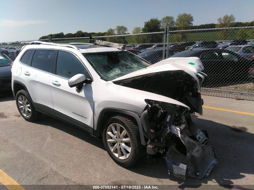 2016 Jeep Cherokee Limited VIN: 1C4PJMDS2GW167515 Lot: 37052141