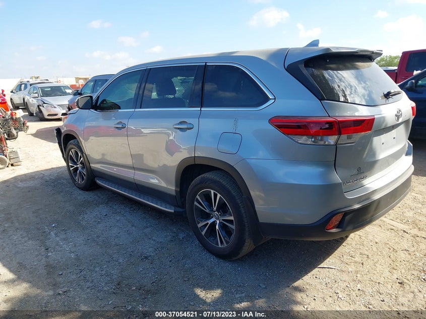 2019 TOYOTA HIGHLANDER LE PLUS VIN: 5TDZZRFH5KS360265