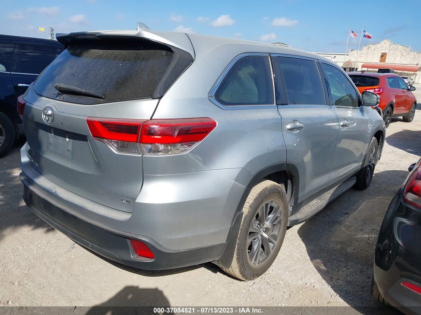 2019 TOYOTA HIGHLANDER LE PLUS VIN: 5TDZZRFH5KS360265