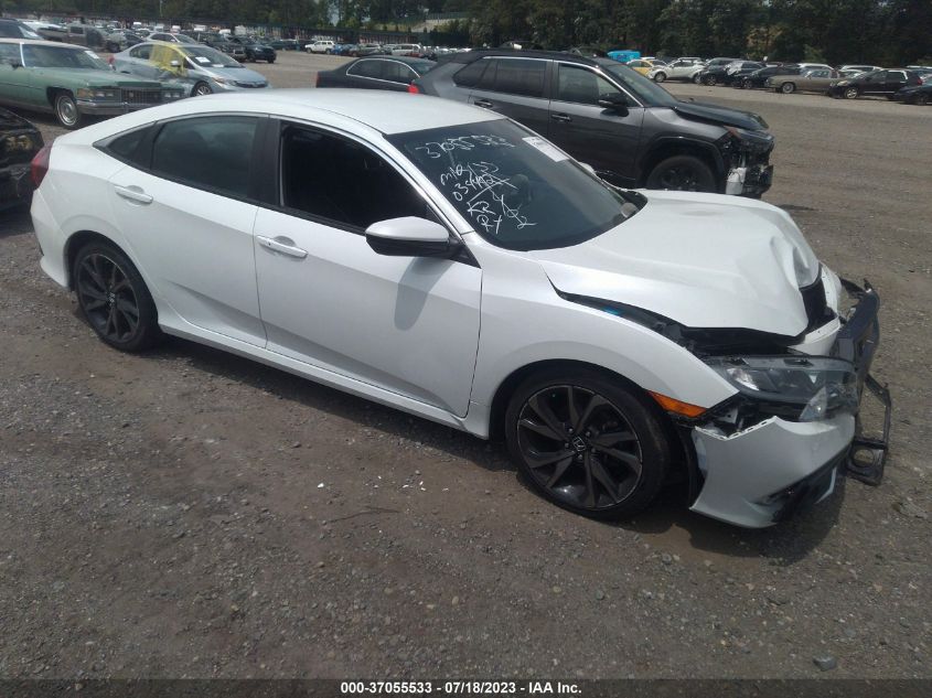 2020 Honda Civic Sport VIN: 2HGFC2F85LH600895 Lot: 37055533