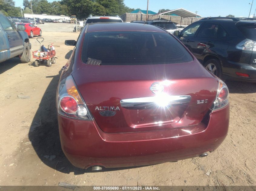 2012 Nissan Altima 2.5 S VIN: 1N4AL2AP9CC206395 Lot: 37055690