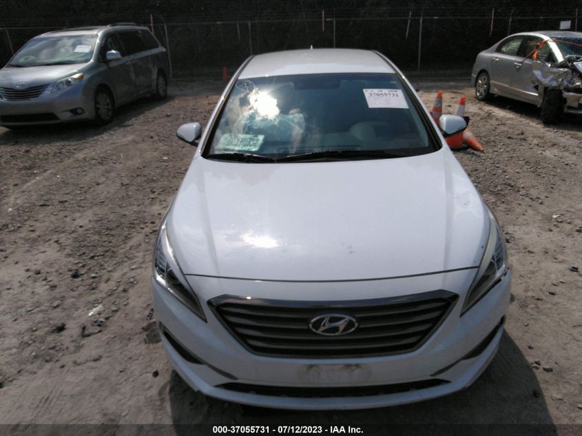 2015 Hyundai Sonata Eco VIN: 5NPE24AA4FH148114 Lot: 37055731