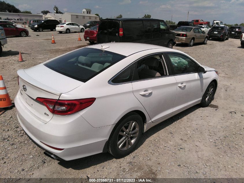 2015 Hyundai Sonata Eco VIN: 5NPE24AA4FH148114 Lot: 37055731