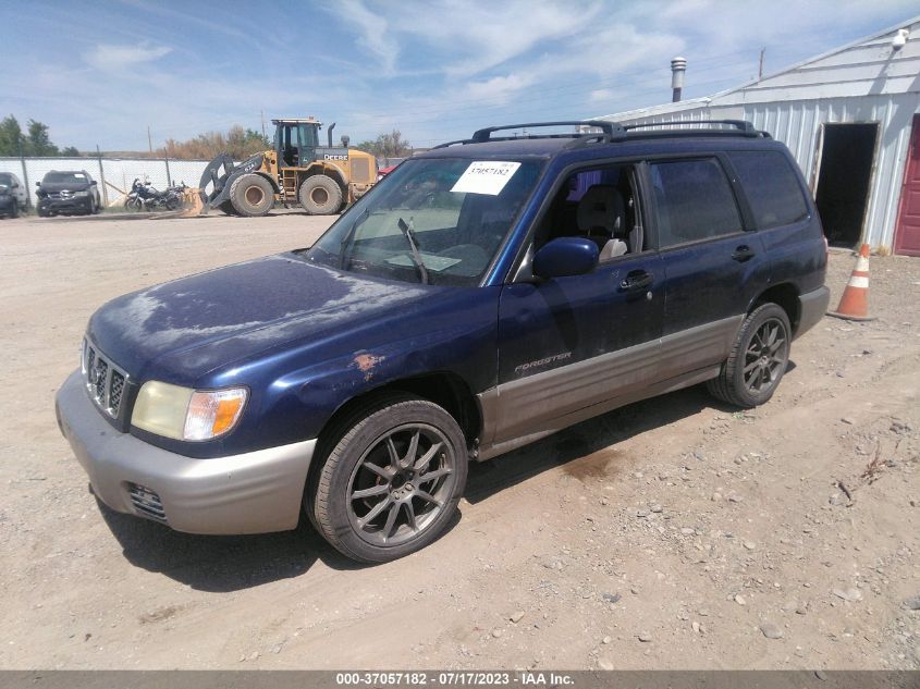 2001 Subaru Forester S VIN: JF1SF65511H750692 Lot: 37057182