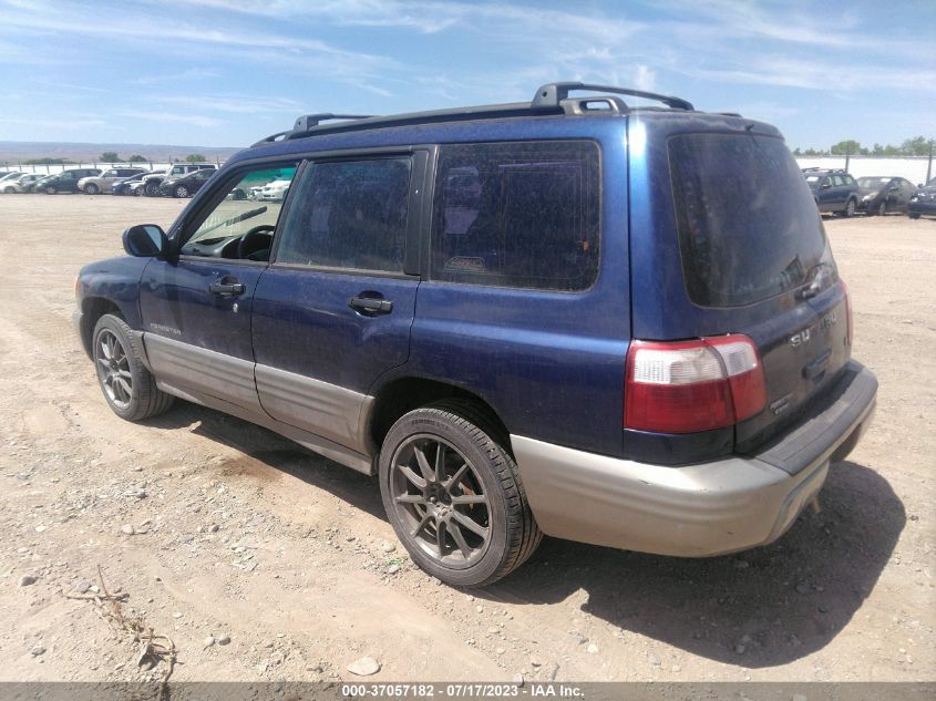 2001 Subaru Forester S VIN: JF1SF65511H750692 Lot: 37057182