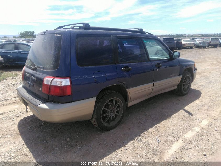 2001 Subaru Forester S VIN: JF1SF65511H750692 Lot: 37057182