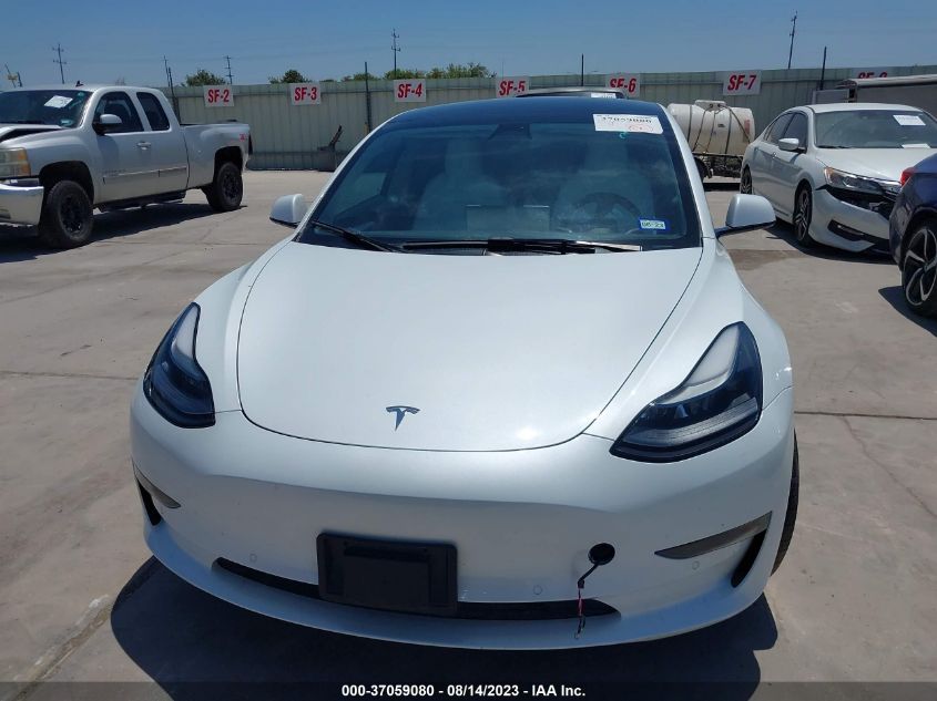 2022 Tesla Model 3 Performance VIN: 5YJ3E1EC3NF293912 Lot: 37059080