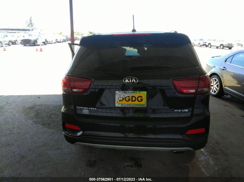 5XYPH4A54LG640185 2020 Kia Sorento 3.3L Ex